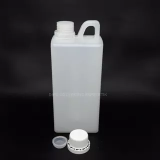 Jerigen 1 Liter Segel Tebal / Botol 1 Liter Natural