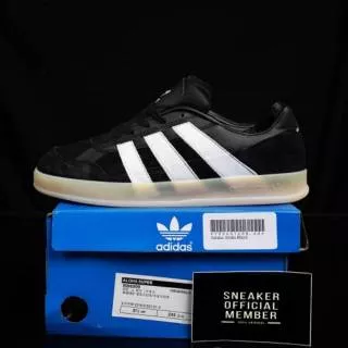 100% BNIB Sepatu Adidas Aloha x MG Skateboarding Black White Original Premium Import