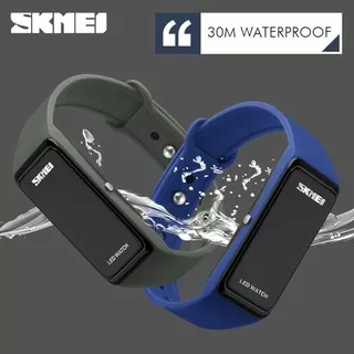 Jam Tangan Gelang LED Sport Unisex Wristband Berbagai Warna Original Anti Air Terbaru Murah SK265