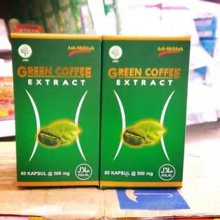 Green Coffee Extract Kopi Hijau Membantu Diet Susut Lemak Ash-Shihah isi 60 Kapsul