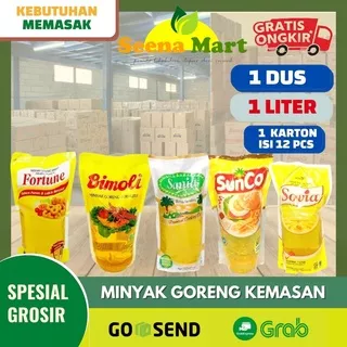 Minyak Goreng Minyak Goreng Kemasan 1 Liter Dus Minyak Makan Murah 1 liter Minyak Bimoli Minyak Refill Sania Sunco Fortune 1 Dus 1 Karton 1 Liter