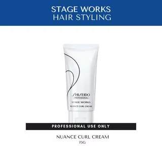 Shiseido Professional Hair Styling STAGE WORKS - Nuance Curl Cream 75g