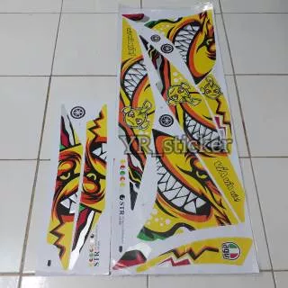 Striping sticker lis variasi yamaha New jupiter mx 135 cc 2011-2015 shark NJMX (sudah di cutt)