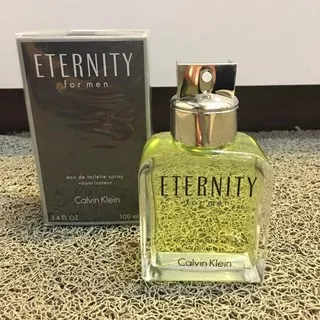 (PROMO) PARFUM Calvin Klein Eternity Men EDT Parfum Pria [100 mL] (Original Singapore) COD