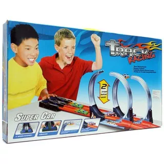 TRACK RACING 2 IN 1 HOT WHEEL - KADO MAINAN ANAK MURAH