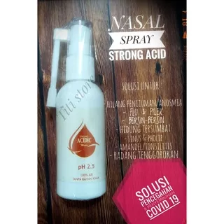 Nasal spray 60 ml Strong  Acid Ph 2,5