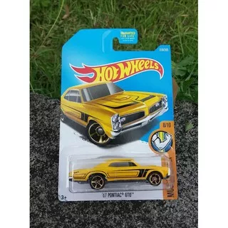 hot wheels 67 pontiac GTO card jelek