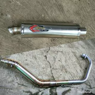 KNALPOT CREAMPIE MOTOR TIGER REVO MEGAPRO CB GL MAX GL PRO VIXION SCORPIO BYSON SATRIA FU JUPITER MX