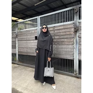 Gamis Terbaru Gamis Abaya Abaya Hitam Abaya Jetblack Fashion Muslim Gamis Busui Gamis Abaya Bordir