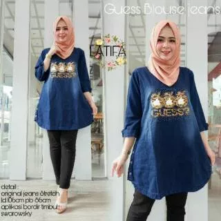 Gues blouse jeans lativa