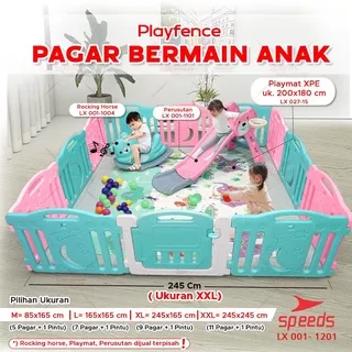 Pagar Bayi Playpen Bayi Pagar Mainan Anak Set Bayi Baby Fence Pagar Playpen Portable Merek Speeds x Molion