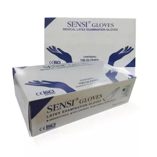 sensi gloves/ sarung tangan latex sensi/ handscoon sensi / handscoon xs