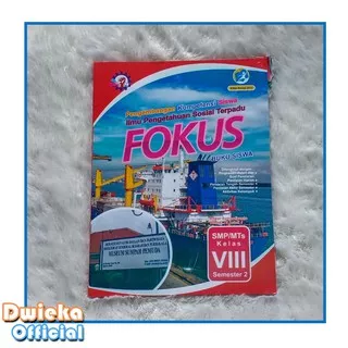 Buku Fokus SMP Ilmu Pengetahuan Sosial (IPS) Kelas 8 Semester 2 Edisi Revisi 2017