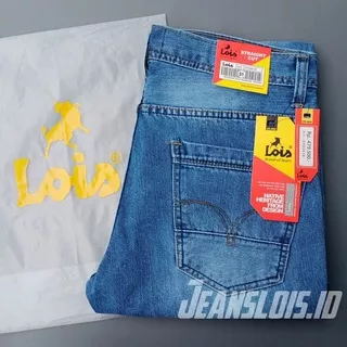 celana lois original 100% slim fit jeans import pria panjang