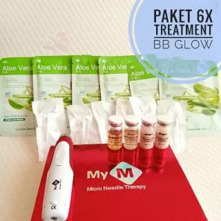 Paket Hemat BB Glow / Treatment MYM Dermapen/ Paket Murah