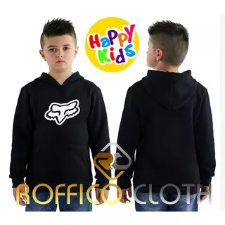 Jaket Sweater Hoodie Anak Fox Unisex - Roffico Kids