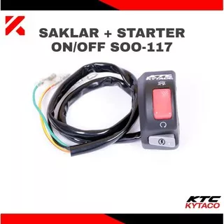 saklar ktc kytaco kanan plus starter n off SOO117