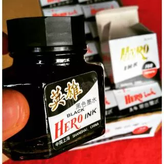 Tinta Hero Ink. For All Fountain Pen. Tinta Pena Isi Ulang