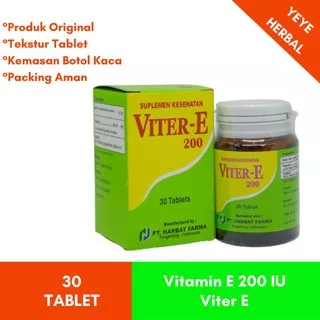 Viter E Vitamin E 200 IU