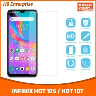 Tempered Glass Infinix Hot 10s Hot 10T  - Tempered Glass Premium Quality