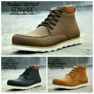 Sepatu boots Pria Moofeat Edward original clothing kerja pria work & style high quality