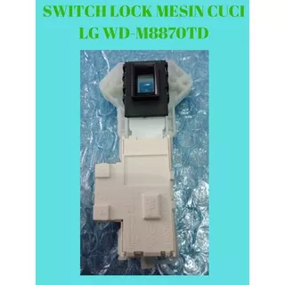 DOOR LOCK - SWITCH LOCK - KUNCI PINTU OTOMATIS MESIN CUCI FRONT LOADING LG TIPE MODEL WD-M8870TD