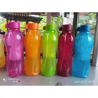 Tupperware Eco Bottle 500ml ulir 1pcs warna acak botol minum