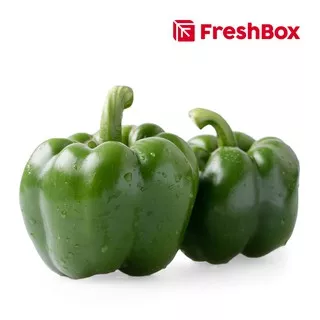 Paprika Hijau 300 - 500 gr FreshBox