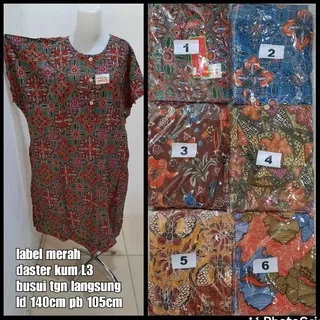 Daster Kencana Ungu super L3 Label Merah