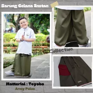 Sarung Celana Instan - Sarung Anak Instan - sarung anak instan - sarung instan anak - sarung anak - baju anak muslim - baju anak muslim murah - baju muslim anak murah - baru muslim anak laki - setelan anak muslim