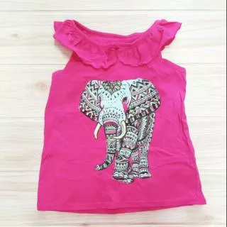 Faded Glory Tank Top Elephant