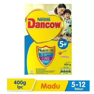 Nestle Dancow 5+ Usia 5-12 Tahun Rasa Madu/Vanila/Coklat 400gr/megababyshop