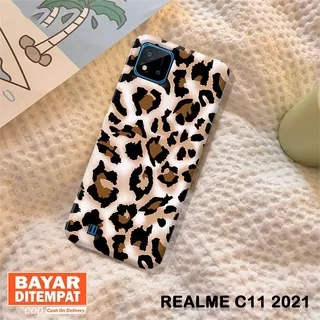 Case Realme C11 2021 Fashion Case Leopard Lucu Series Hardcase Softcase Kesing Hp Premium Case Cover Silicon Termurah