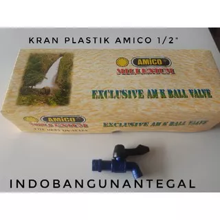 Kran pvc AMICO 1/2 dan 3/4”