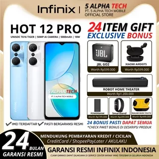 INFINIX HOT 12 PRO 8/128GB GARANSI RESMI INFINIX