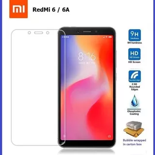 Tempered Glass Xiaomi Redmi 6A - Tempered Glass Premium Quality