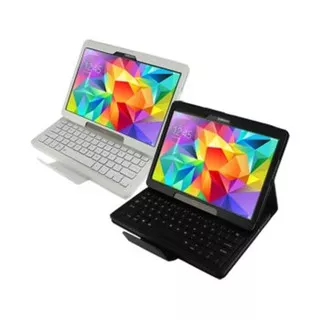 Samsung Galaxy Tab S 10.5 T805 Removable Bluetooth Keyboard Leather Stand Flip Case Cover Casing