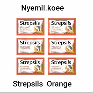 Strepsils Orange Sachet 8`s