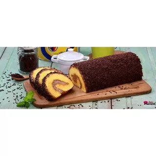 BOLU MERANTI TOPPING COKLAT/BOLU GULUNG MERANTI/BOLU GULUNG/BOLU