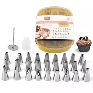 Spuit set isi 27 pcs spuit icing nozzle