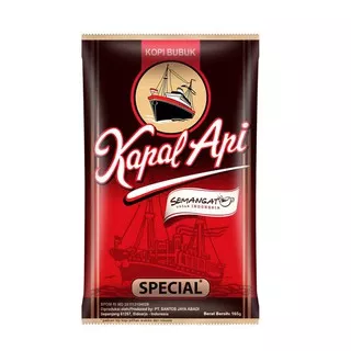 Kopi Bubuk KAPAL API Special 165gr (1 Bungkus)
