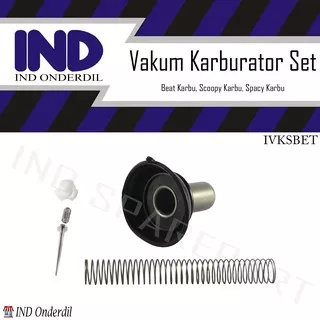 Vakum/Vacum Karburator/Carburator Assy/Set Karet/Jarum/Per Skep/Sekep Beat Karbu/Scoopy Karbu/Spacy