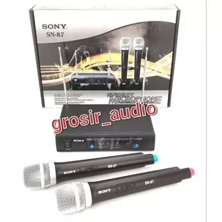 MIC WIRELESS SONY SN87 SN 87 ,MICROPHONE WIRELESS SONY SN87 ,MIC SONY ,MIC WIRELESS