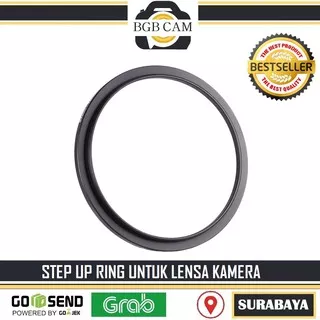 Step up ring Adapter for Lensa Kamera 49mm-52mm / 52mm-55mm / 58mm-62mm / 67mm-72mm