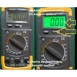 HELES UX-838TR Multitester Avometer Digital Multi tester 838 TR Multimeter