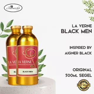 BIBIT PARFUM MURNI BLACK MAN / AIGNER BLACK  MAN LAVERNE 500ML SEGEL