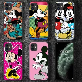 OPPO  F19 Pro Plus Find X3 Neo Lite R9 R9S F1 Plus Vivo S9 S10 TPU soft Case 153YPJ B91 Anime cool Mickey Mouse Casing Soft