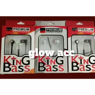 army king bass headset original 100%