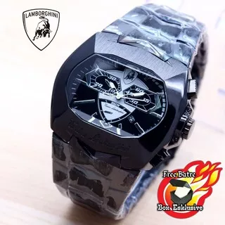 Jam Tangan Lamborghini CH-250 - Box Ekslusive & Baterai Cadangan