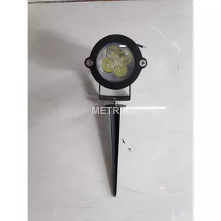 Lampu Sorot Taman Led Outdoor 3W 5W Putih Kuning/ Lampu Taman Tancap/Lampu Sorot Panggung Dekor